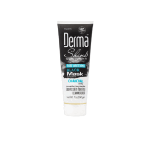 Pure Brightening Black Mask (Charcoal) | 200mg | Derma Shines
