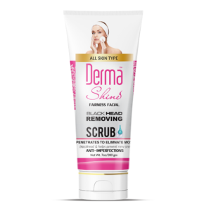 Black Head Removing Scrub | 200gm | Derma Shines