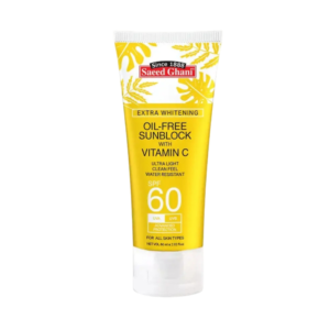 Sunblock SPF 60 with Vitamin C | Saeed Ghani